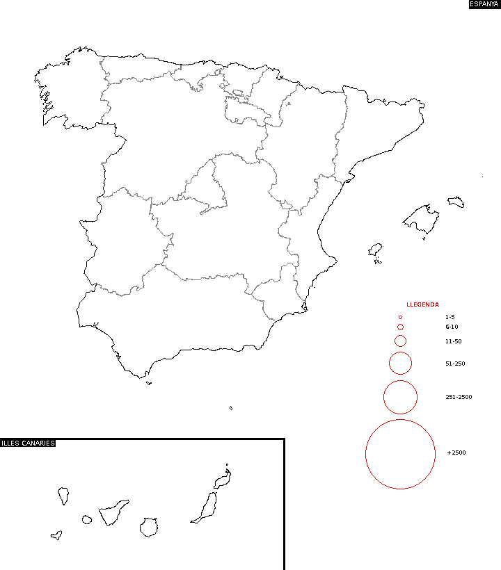 Mapa d'Espanya